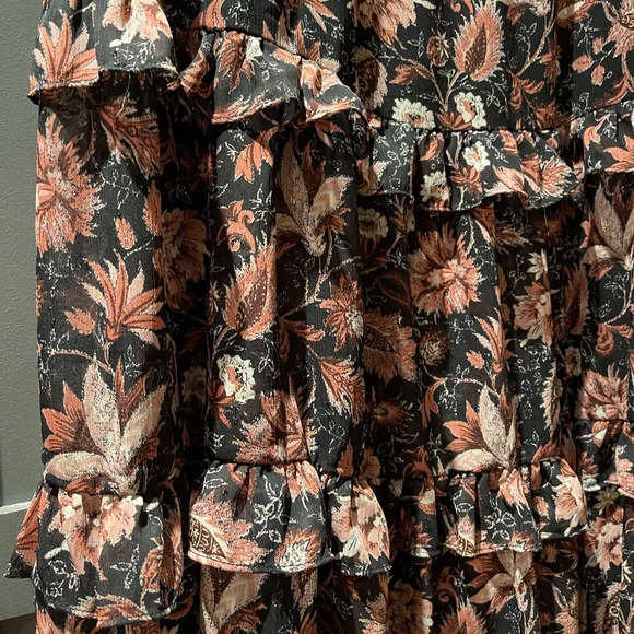 Madewell Ruffle Tiered Midi Skirt - Picture 7 of 11